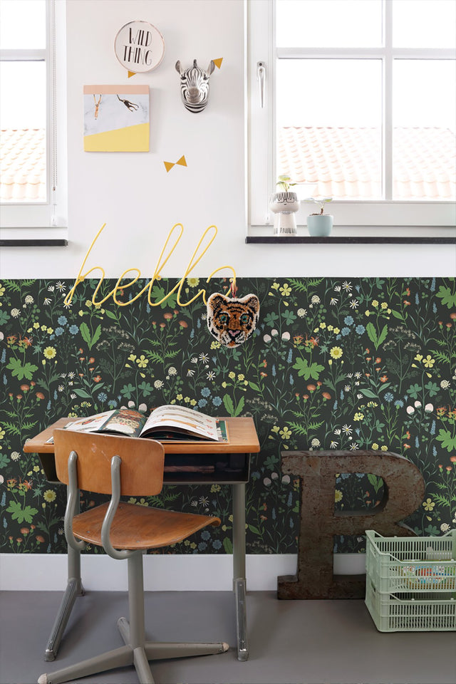 Letitia Black Summer Meadows Wallpaper