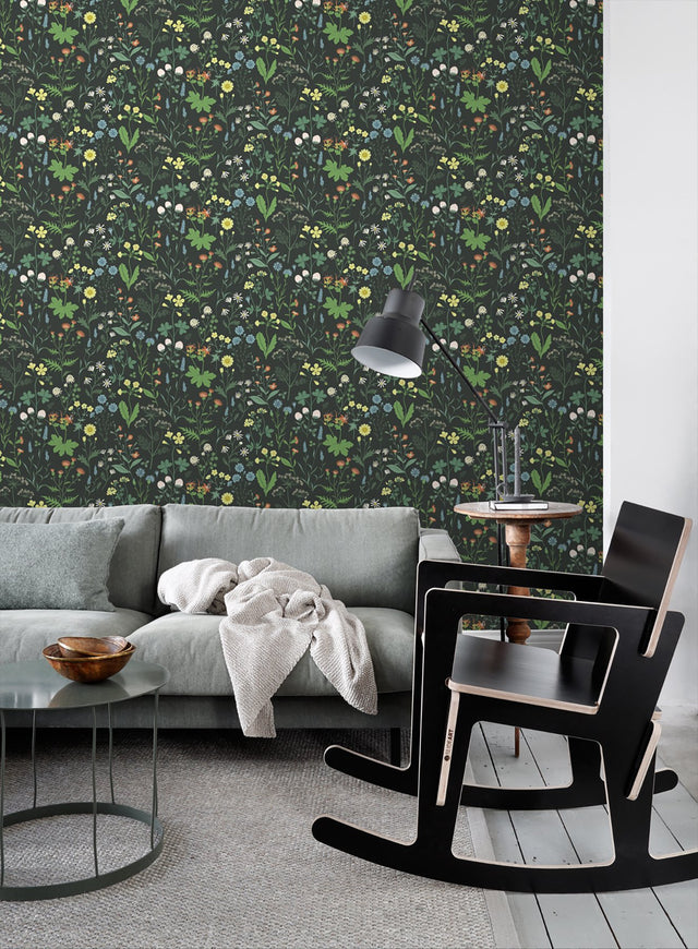 Letitia Black Summer Meadows Wallpaper