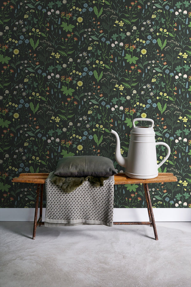 Letitia Black Summer Meadows Wallpaper