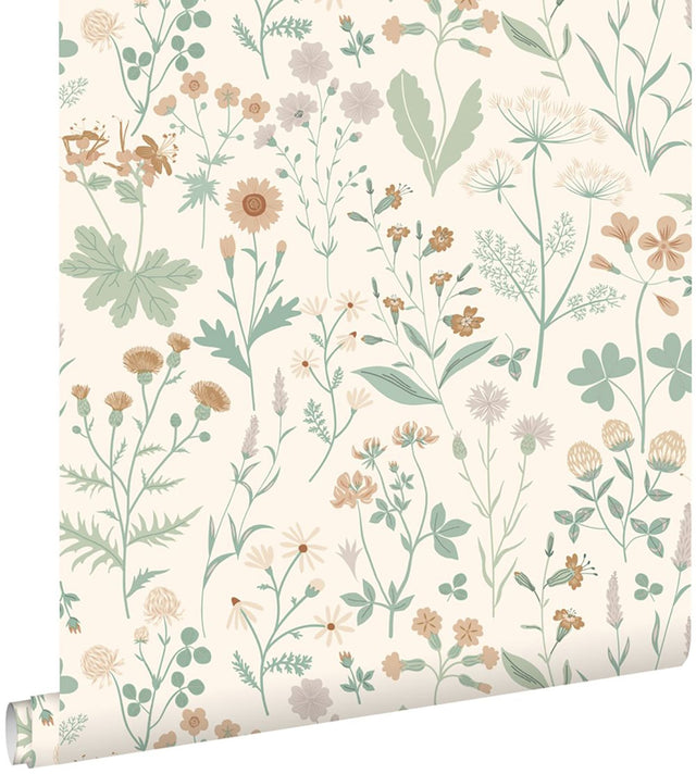 Letitia Cream Summer Meadows Wallpaper