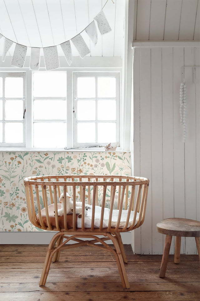 Letitia Cream Summer Meadows Wallpaper