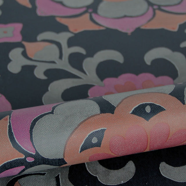 Tracy Multicolor Medallion Wallpaper with Bohemian Global Medallions - Origin DD347474