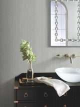 Natural Texture Grey Textured Wallpaper - York DD3722