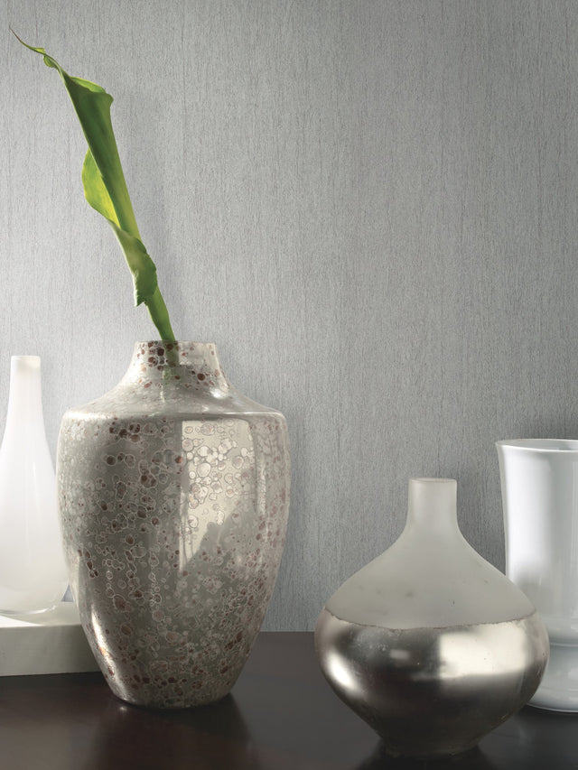 Natural Texture Grey Textured Wallpaper - York DD3722