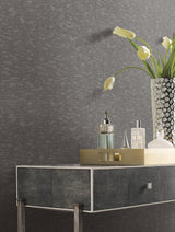 Weathered Cypress Silver Wallpaper with Textured Bark Motif - York DD3751