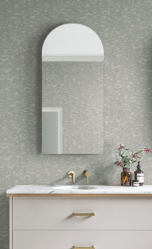 Weathered Cypress Blue Textured Non Woven Wallpaper - York DD3753