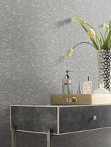 Weathered Cypress Blue Textured Non Woven Wallpaper - York DD3753