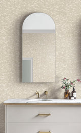 Weathered Cypress White Textured Non Woven Unpasted Wallpaper - York DD3754