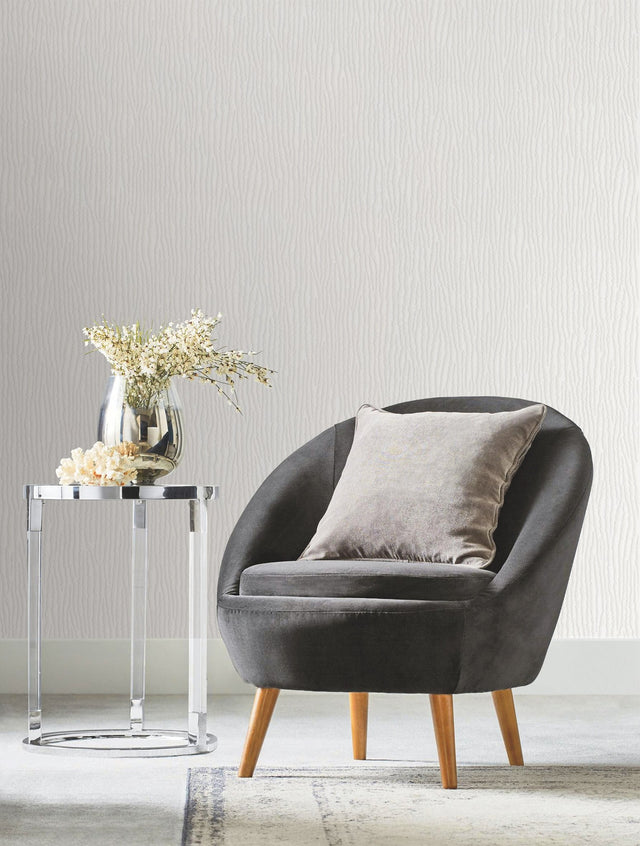 Rain Chimes Gold Wallpaper with Glass Bead Stripe Texture - York DD3793