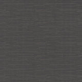 Ribbon Bamboo Black & Silver Metallic Wallpaper with Metallic Bamboo Streamer Texture - York DD3835