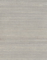 Impression Grey Grasscloth Wallpaper with Weaves Texture - York DE8994
