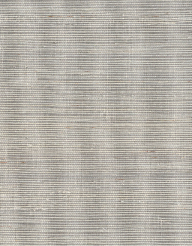 Impression Grey Grasscloth Wallpaper with Weaves Texture - York DE8994