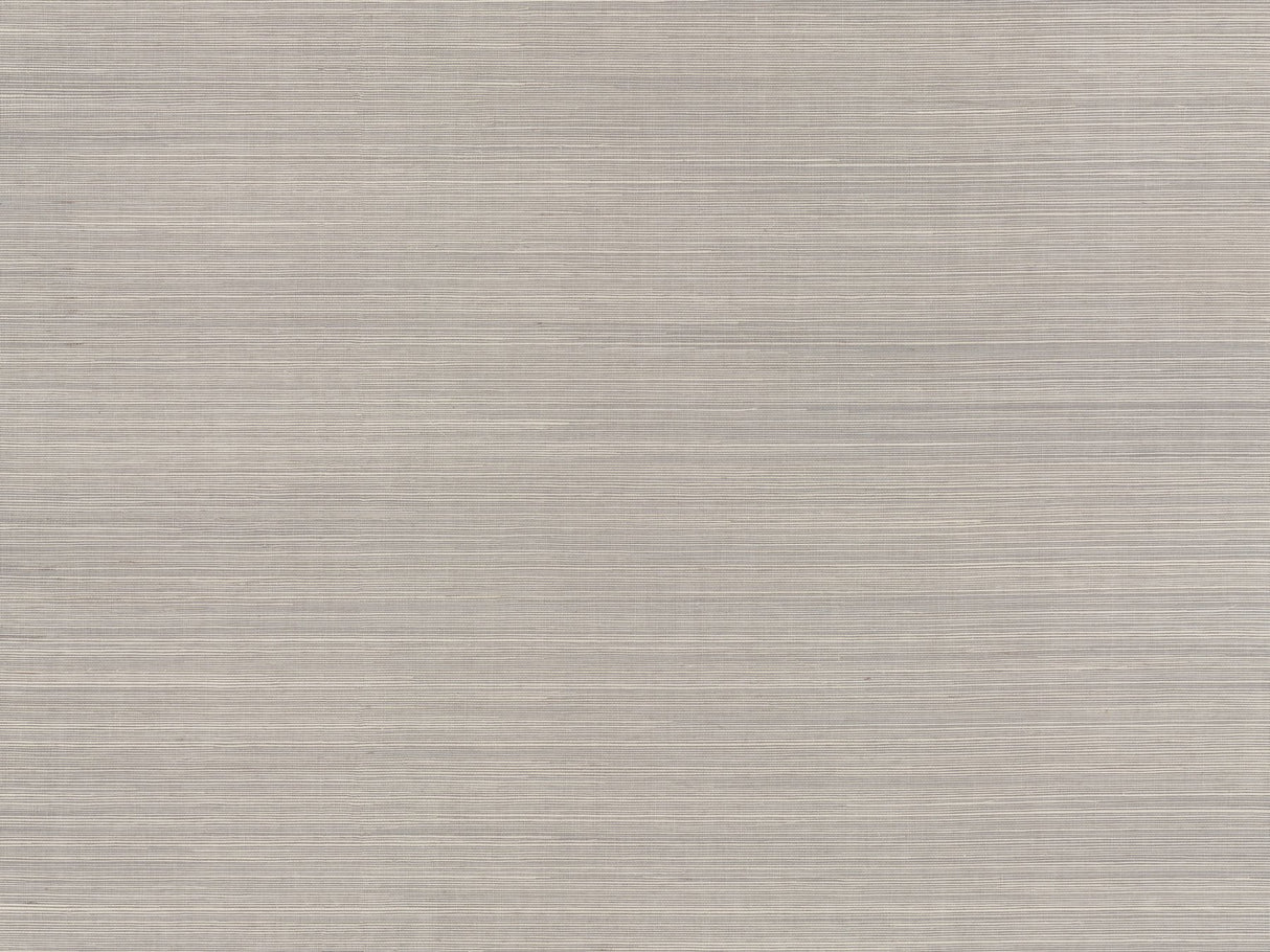 Maguey Sisal Classic Grey Grasscloth Wallpaper with Traditional Style - York DE8994NWFD