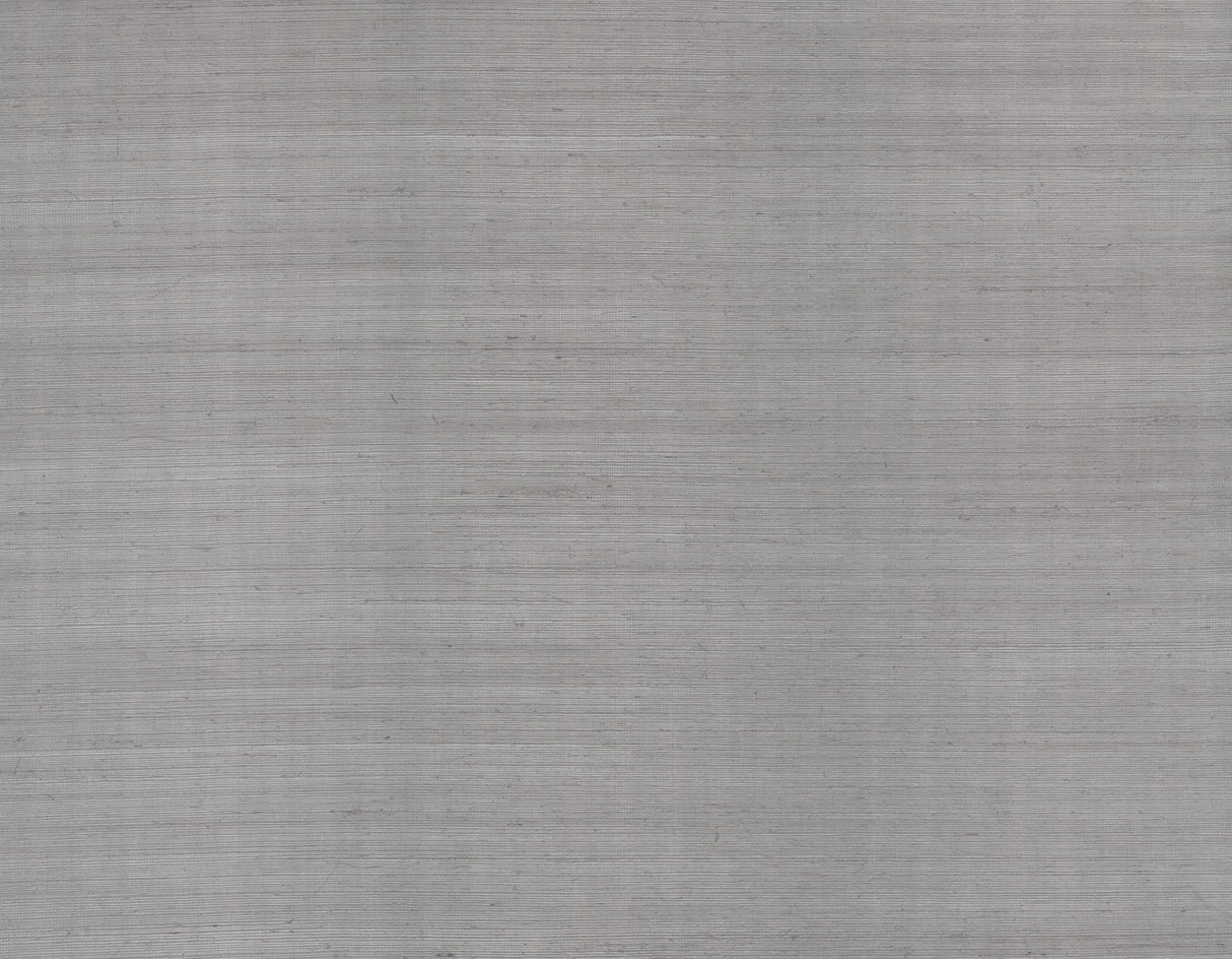 Maguey Sisal Platinum Grasscloth Wallpaper with Metallic Traditional Style - York DE8997NWFD