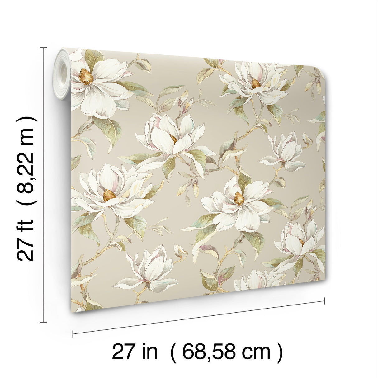 Garden Jewels Linen by Candice Olson Floral Wallpaper- York Designer Series DF3312