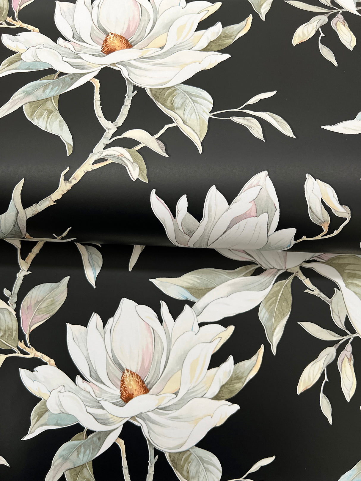 Garden Jewels Black by Candice Olson Floral Wallpaper – York Designer Series DF3313