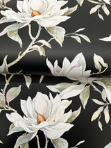 Garden Jewels Black by Candice Olson Floral Wallpaper – York Designer Series DF3313