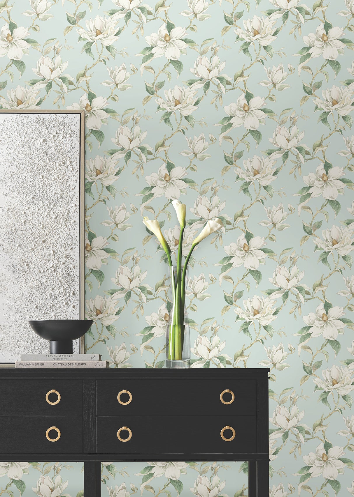 Garden Jewels Spa by Candice Olson Floral Wallpaper – York Designer Series DF3315