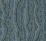 Mineral Shimmer Denim & Gold wallpaper DF3321 pattern detail
