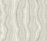 Mineral Shimmer Gray & Pearl wallpaper DF3323 by Candice Olson – pattern and room scene
