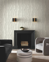 Mineral Shimmer Gray & Pearl by Candice Olson Non Woven Wallpaper – York Designer Series DF3323