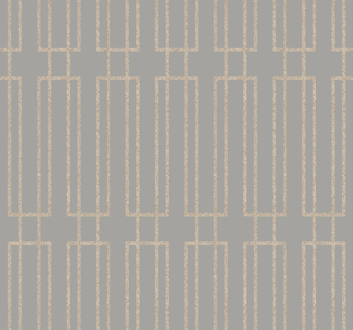 Terrace Taupe Geometric Glitter Metallic Wallpaper by Candice Olson - DF3327
