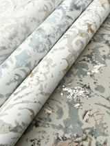 Velvet Crush Damask Taupe & Gold by Candice Olson Wallpaper – York Designer Series DF3331