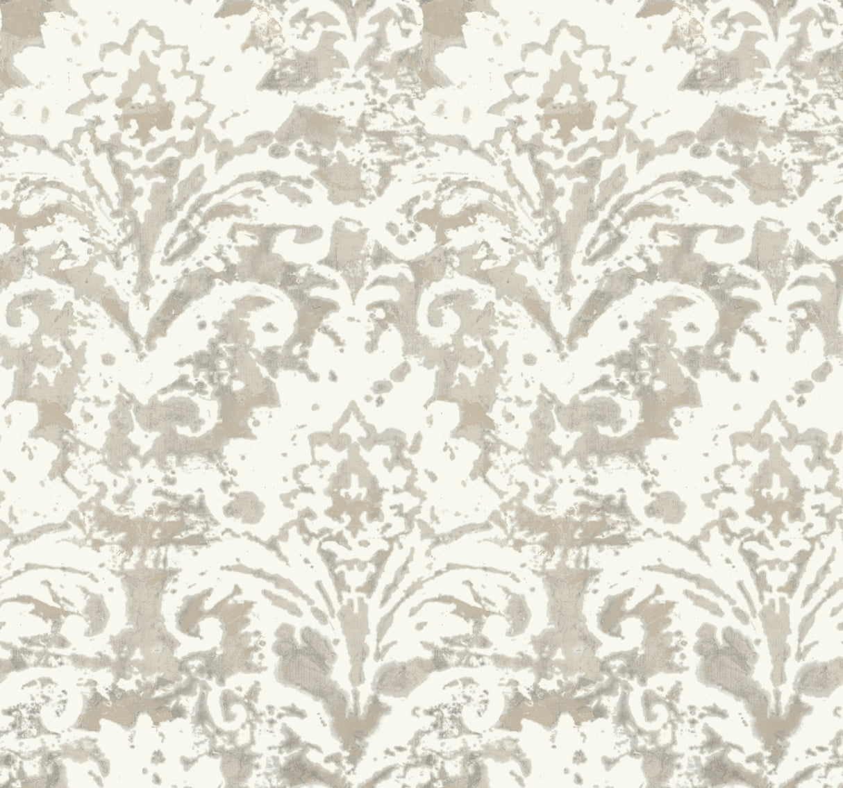 Candice Olson Velvet Crush Damask wallpaper in soft neutral & pearl with a gentle metallic shimmer