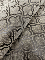 Uptown Glam Black & Gold by Candice Olson Glass Bead Glam Wallpaper – York Designer Series DF3336
