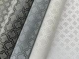 Uptown Glam White by Candice Olson Glass Bead Damask Wallpaper – York Designer Series DF3339