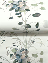 Spring Whispers Jade by Candice Olson Botanical Wallpaper – York Designer Series DF3341