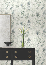 Spring Whispers Jade by Candice Olson Botanical Wallpaper – York Designer Series DF3341