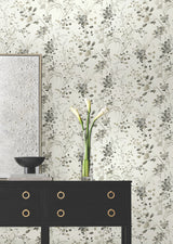 Spring Whispers Charcoal by Candice Olson Wallpaper – York Designer Series DF3342