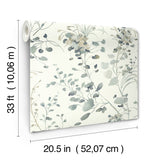 Spring Whispers Moss by Candice Olson Botanical Wallpaper – York Designer Series DF3344