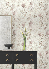 Spring Whispers Soft Blush by Candice Olson Botanical Wallpaper – York Designer Series DF3345
