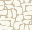 Craftsman Geometric white and gold wallpaper pattern DF3351 by Candice Olson