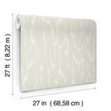 Flowing Light Grey by Candice Olson Textured Abstract Non Woven Wallpaper – York Designer Series DF3361