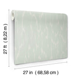 Flowing Ether Blue by Candice Olson Sculptured Finishes Wallpaper – York Designer Series DF3363
