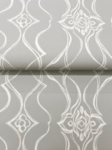 Pirouette Grey by Candice Olson Damask Wallpaper – York Designer Series DF3374