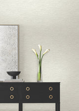 Horizons Pearl by Candice Olson Textured Metallic Wallpaper – York Designer Series DF3382
