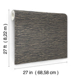 Horizons Charcoal by Candice Olson Textured Non Woven Wallpaper – York Designer Series DF3384