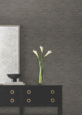 Horizons Charcoal by Candice Olson Textured Non Woven Wallpaper – York Designer Series DF3384
