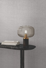 Woven Glimmer Silver by Candice Olson Glam Metallic Paper Weave Textured Wallpaper from the Decadence II Collection Roll 27in x 27ft - DF3396