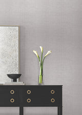 Woven Glimmer Silver by Candice Olson Glam Metallic Paper Weave Textured Wallpaper from the Decadence II Collection Roll 27in x 27ft - DF3396