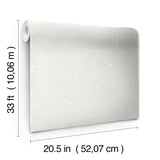 Disney Mickey Mouse Star Grey Wallpaper with Celestial Mickey Motif - York DI0987