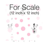 Minnie Dots Pink Wallpaper with Polka Dot Disney Character Motif - York DI1027