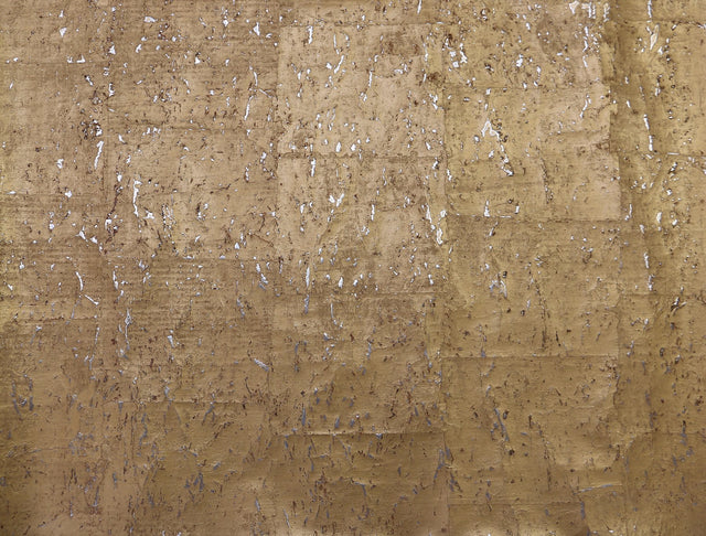 Cork Gold Textured Wallpaper with Natural Cork Effect - York DL2962