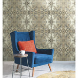 Inner Beauty Off White Wallpaper with Abstract Bohemian Motif - York DN3717