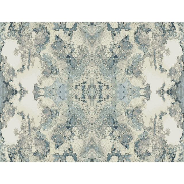 Inner Beauty Light Blue Abstract Wallpaper - York DN3719