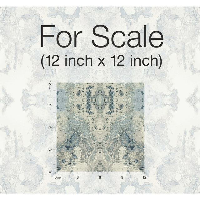 Inner Beauty Light Blue Abstract Wallpaper - York DN3719
